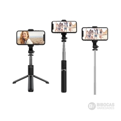 Tripé Bastão Selfie Stick - Controle Wireless / Hs-20 - Bibocas Variedades