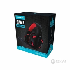 Fone De Ouvido Headset Gamer K600 Kimaster Vermelho - comprar online