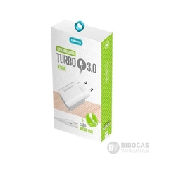 Kit Carregador Turbo 3.0 + Cabo Micro USB - Kimaster - KT638 - comprar online