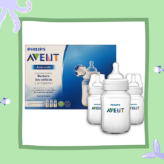 Avent Set Recien Nacido Mamaderas Classic