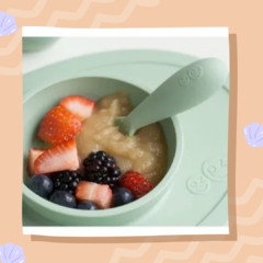 EZPZ Primera Comida Set Sage - comprar online