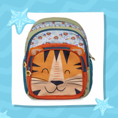 MOCHILA ESPALDA TALBOT JUNGLE TIGRE 35,5CM. 14 PULGADAS