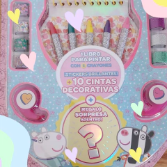 Pinta y crea Peppa Pig