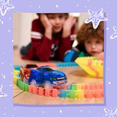 Pista Tracks 400 piezas. Ascensor + Puente, Magnific - comprar online