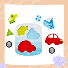 Rompecabeza Vehículos +18M, Hape - comprar online