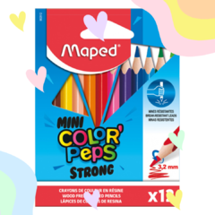 LAPICES MAPED COLOR PEPS STRONG X 12 CORTOS
