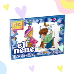 BLOCK EL NENE DIBUJO N.6 BLANCO X 24