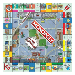 Monopoly de los Simpsons, Hasbro - comprar online