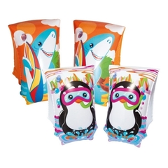 Bracitos Inflables Tiburón Y Pingüino, BestWay