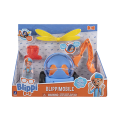 Vehiculo +Muñeco Blippi, Blippi