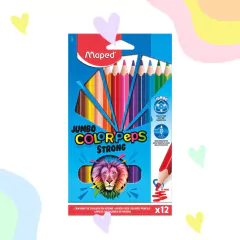 LAPICES MAPED COLOR PEPS STRONG JUMBO X 12 LARGOS