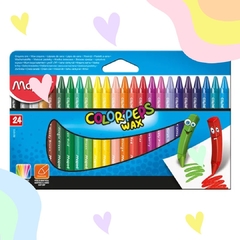 CRAYONES MAPED COLOR PEPS CERA X 24 LARGOS