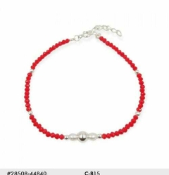 Pulsera Roja Brillante