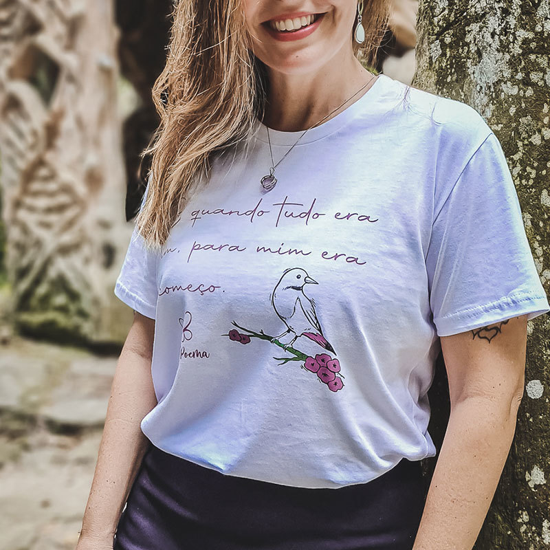 marca camiseta passaro