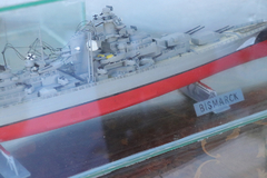 barco gris maqueta pecera - comprar online