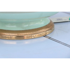 Vajilla Centro Mesa Porcelana Dorado - Antig La Rueda _ L R - tienda online
