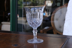 a jarra copas talladas cristal dorado - comprar online