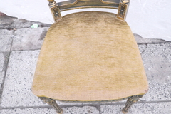 silla vintage tallada madera - La Rueda