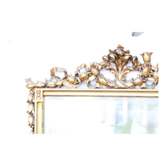 Espejo Marco Dorado Vintage -antig La Rurda _ L R - comprar online