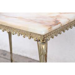 Mesa Ratona Bronce Marmol Europea - Antig La Rueda - L R - comprar online