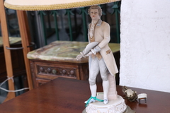 2 veladores figura porcelana en internet