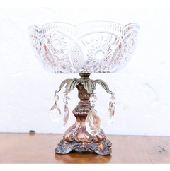 Garniture Centro + Candelabros Caire - Antig. La Rueda - L R - tienda online