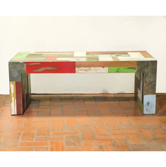 Mesa Ratona Colores Madera - Antig La Rueda - L R