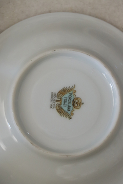 Imagen de 6 tazas café porcelana azucarera