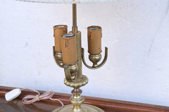 velador dorado bronce europeo - comprar online