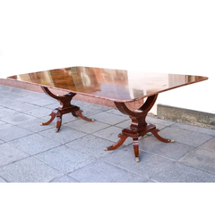 a Mesa Comedor Raiz De Nogal Europea - Antig La Rueda