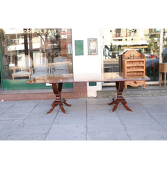 a Mesa Comedor Raiz De Nogal Europea - Antig La Rueda - tienda online