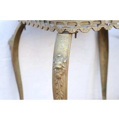Mesa Ratona X2 Bronce Mármol - Antig La Rueda - L R - comprar online