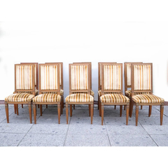 Conjunto 10 Sillas Inglesas Madera - Antig La Rueda _ L R