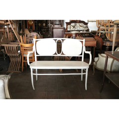Living Sillon Madera Blanco Jardin