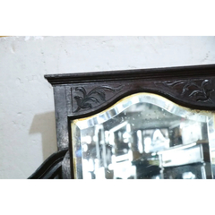 Tocador Espejo Comoda Marmol Madera- Antig La Rueda _ L R - comprar online