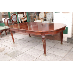 1 Mesa Comedor 12 Sillas Bronceria Talladas - La Rueda