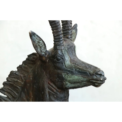 Ciervo Bronce Figura Adorno - comprar online
