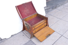 Imagen de cofre cubertero madera arcón baúl