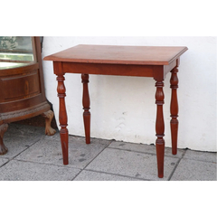 Mesa Ratona Mesita Europea Madera Tallada - comprar online