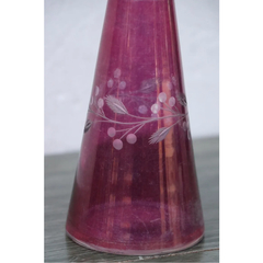 Vajilla Licorera Cristal Tallado Viol - La Rueda