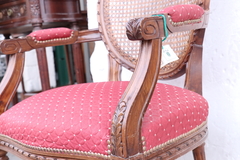 sillon luis xv tallado francés silla - tienda online