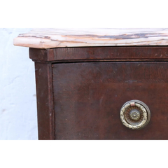 Cajonera Comoda Marmol Madera - Antig La Rueda _ L R (Reacondicionado) en internet