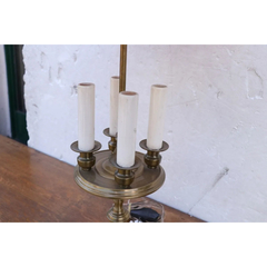 Lampara Velador Bronce Europeo - Antig La Rueda _ L R - comprar online