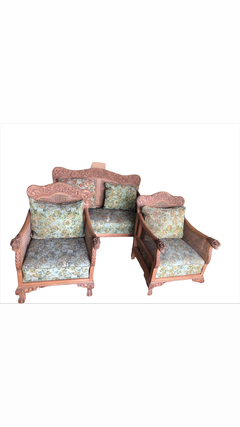 Juego de living esterillado-Antig La Rueda _ L R - comprar online