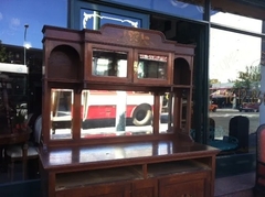 Antiguo Aparador Con Alzada Arts And Crafts, Imponente *** - comprar online