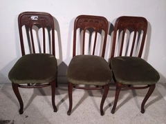 Antiguo Juego 6 Sillas Thonet, Muy Originales Conjunto - tienda online