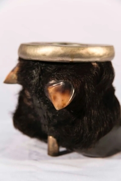 Antiguo Cenicero De Pata De Animal Antigüedad en internet
