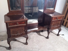 Antigua Comoda Toilette Chippendale Cajonera - comprar online