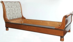 Antiguo Divan Sofa Chaise Longue Marqueterie Living