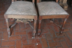 Antiguo Conjunto 6 Sillas De Roble - comprar online